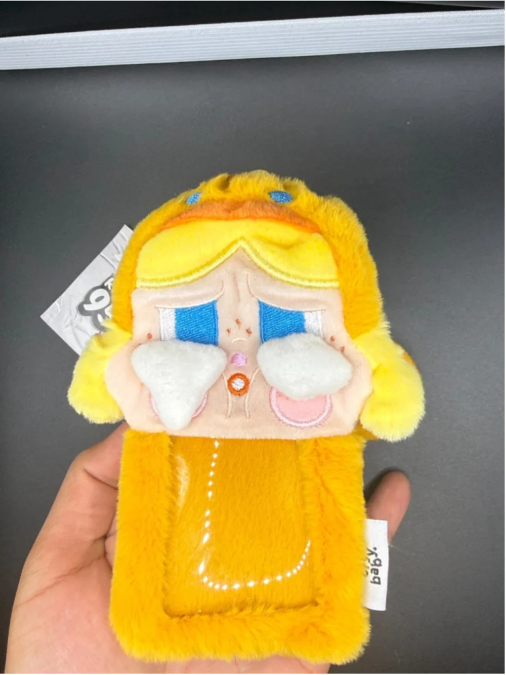 Crybaby Sad Club Card Holder Duck You Crying Again Plush Keychain Holder